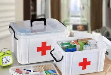 14 99us essential large household multifunctional medical box double layer first aid kids kit home storage boxes bins white  storage boxes bins  aliexpress